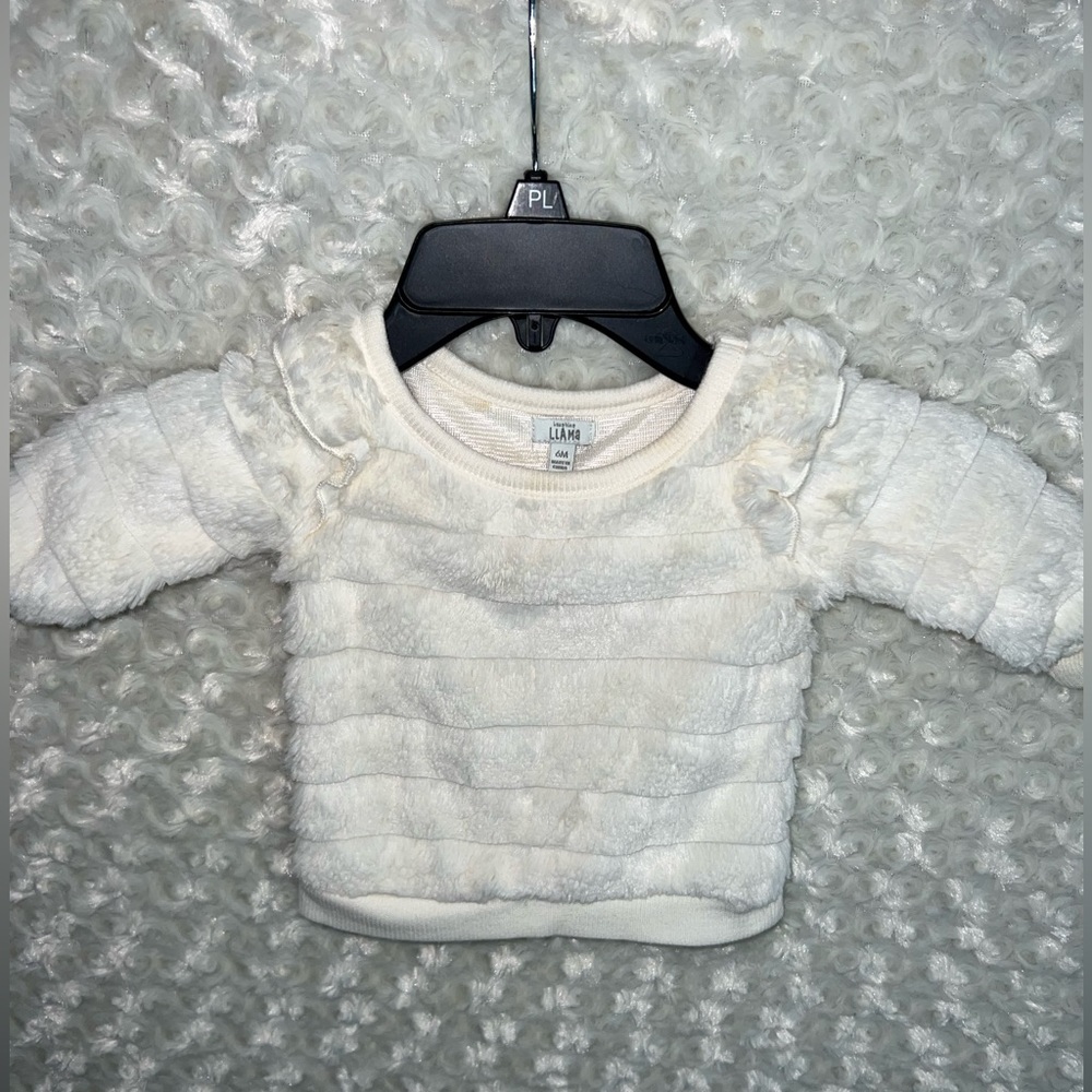 Laughing Llama ivory top